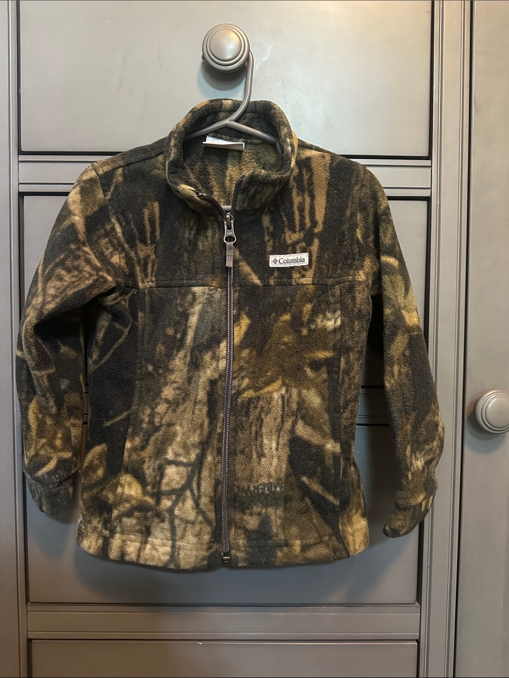 Columbia Camo Boys 4T zip up jacket